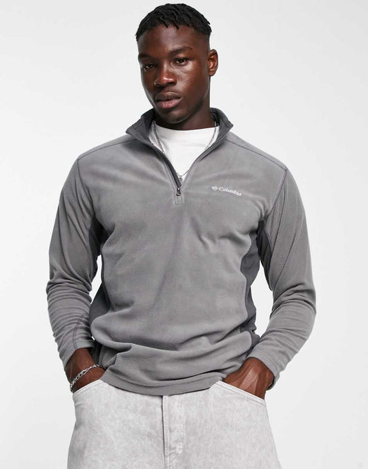 Klamath Range II 1/2 zip fleece in grey