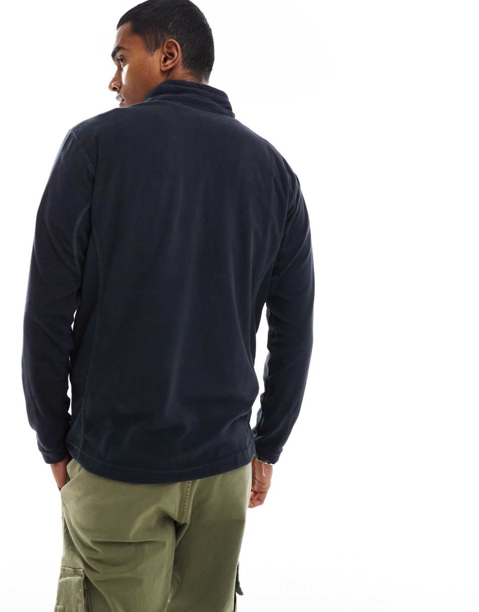 Klamath Range II half zip fleece in black