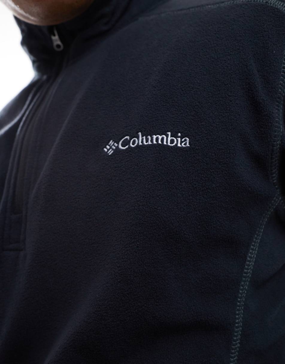 Klamath Range II half zip fleece in black