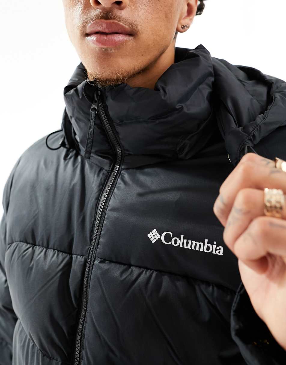 Bulo Point II packable down puffer jacket in black