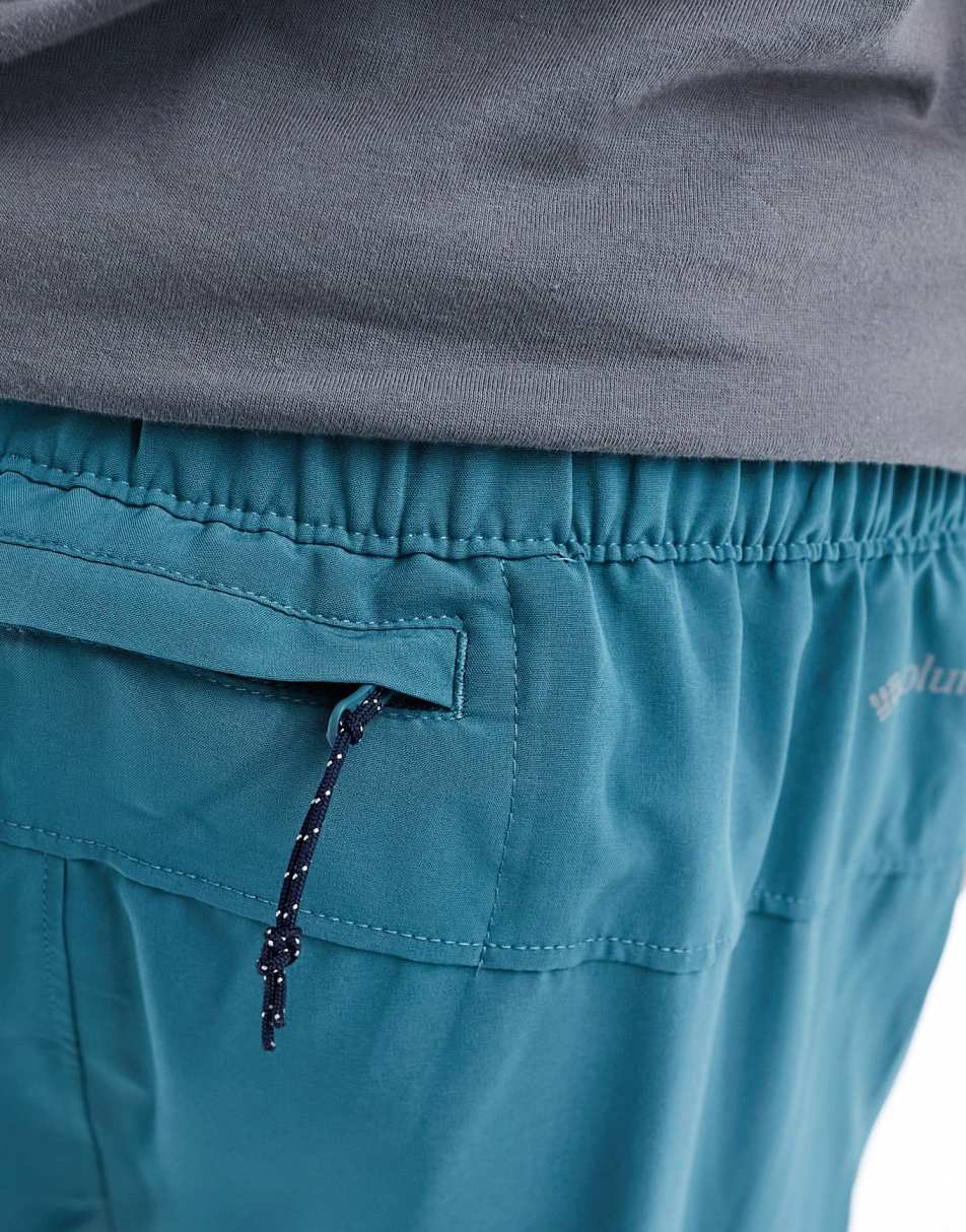 Hike block shorts in blue