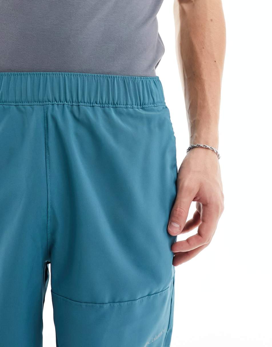 Hike block shorts in blue