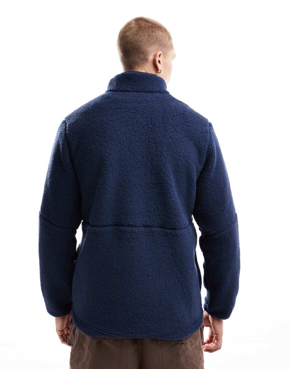 Mountainside heavyweight fleece in blue