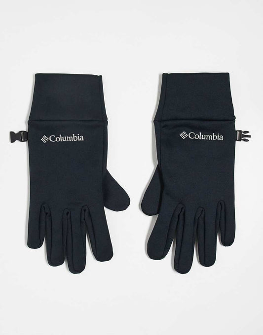 Point Park fleece gloves in black