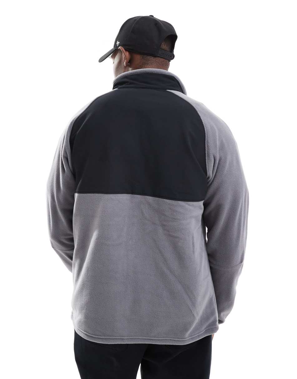 Sage Peak full zip fleece in grey