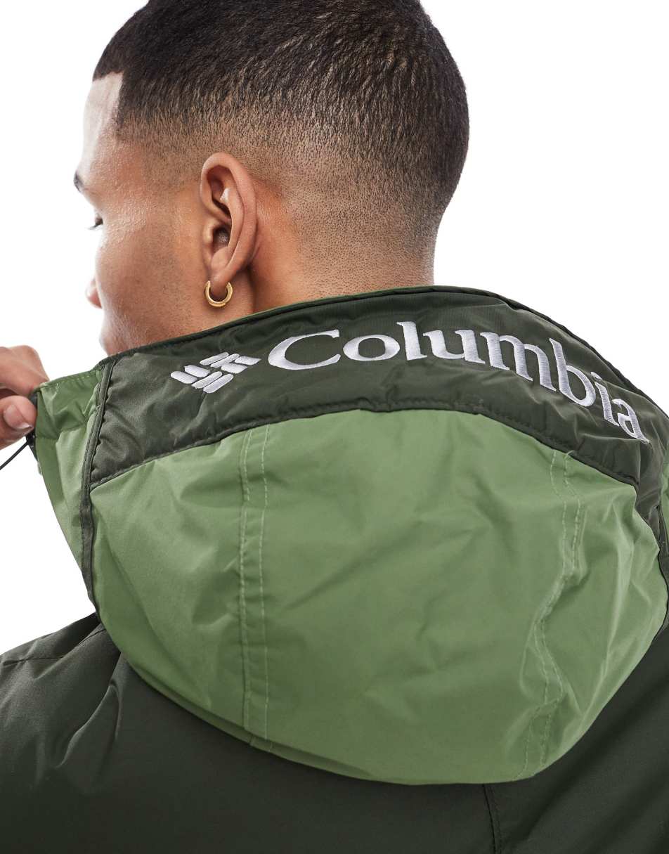 Challenger II insulated pullover in green