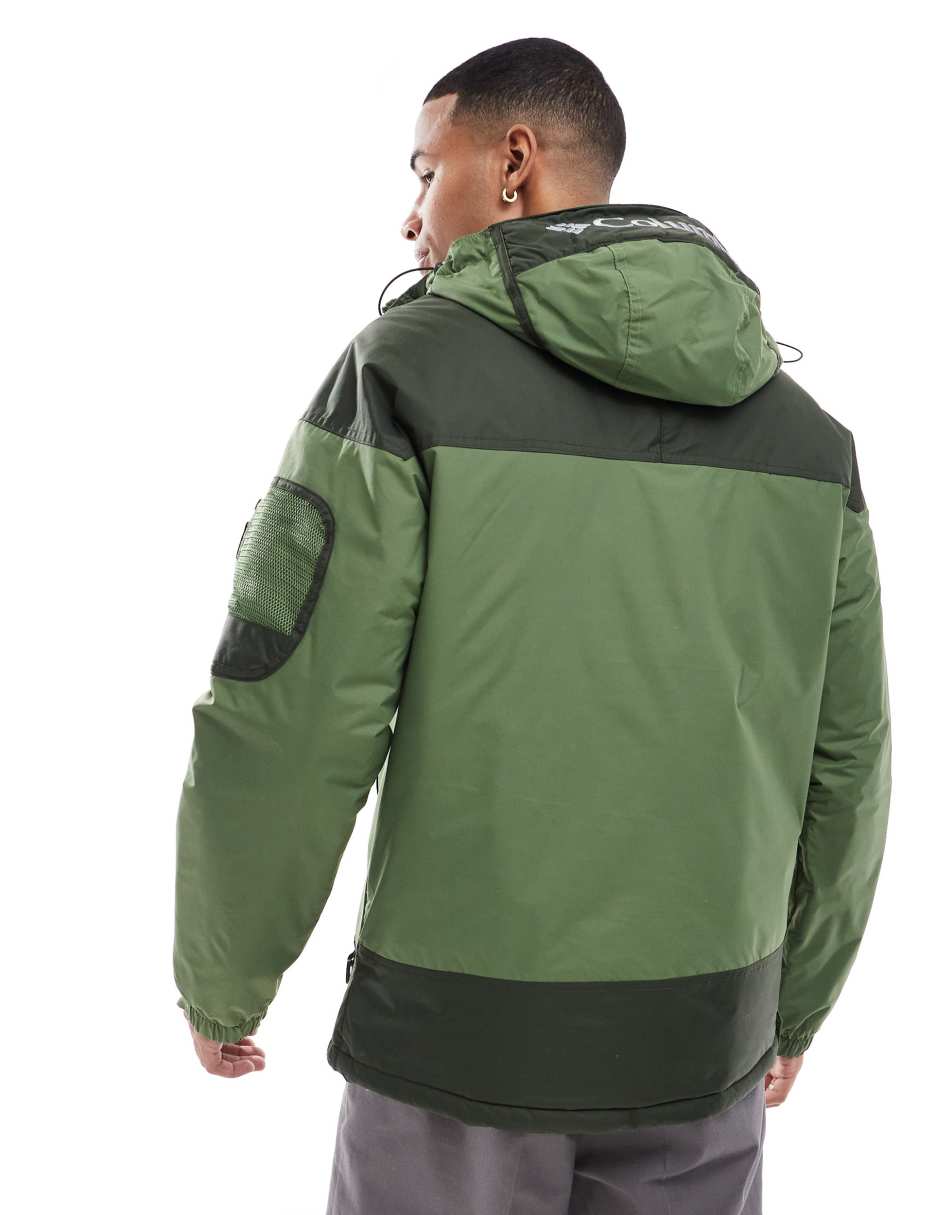 Challenger II insulated pullover in green