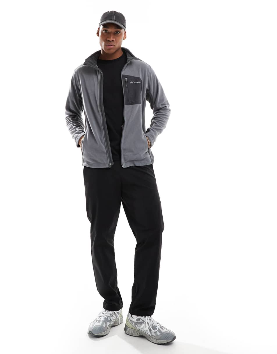 Klamath Range full zip fleece in grey