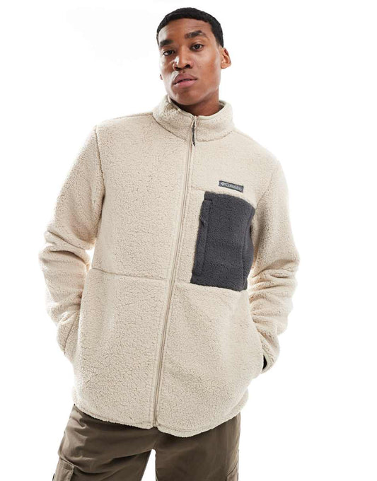 Mountainside heavyweight fleece in brown