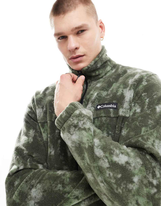 Steens Mountain printed jacket in green