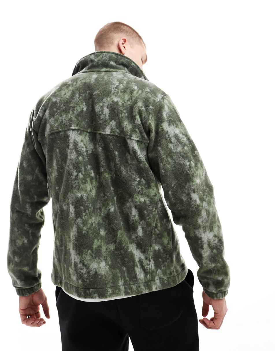 Steens Mountain printed jacket in green