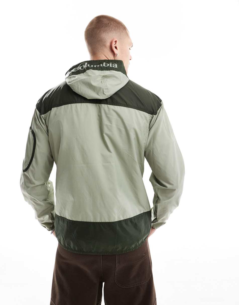 Challenger II windbreaker in green