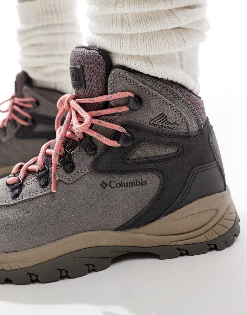 Newton Ridge Plus waterproof hiking boots in stratus grey