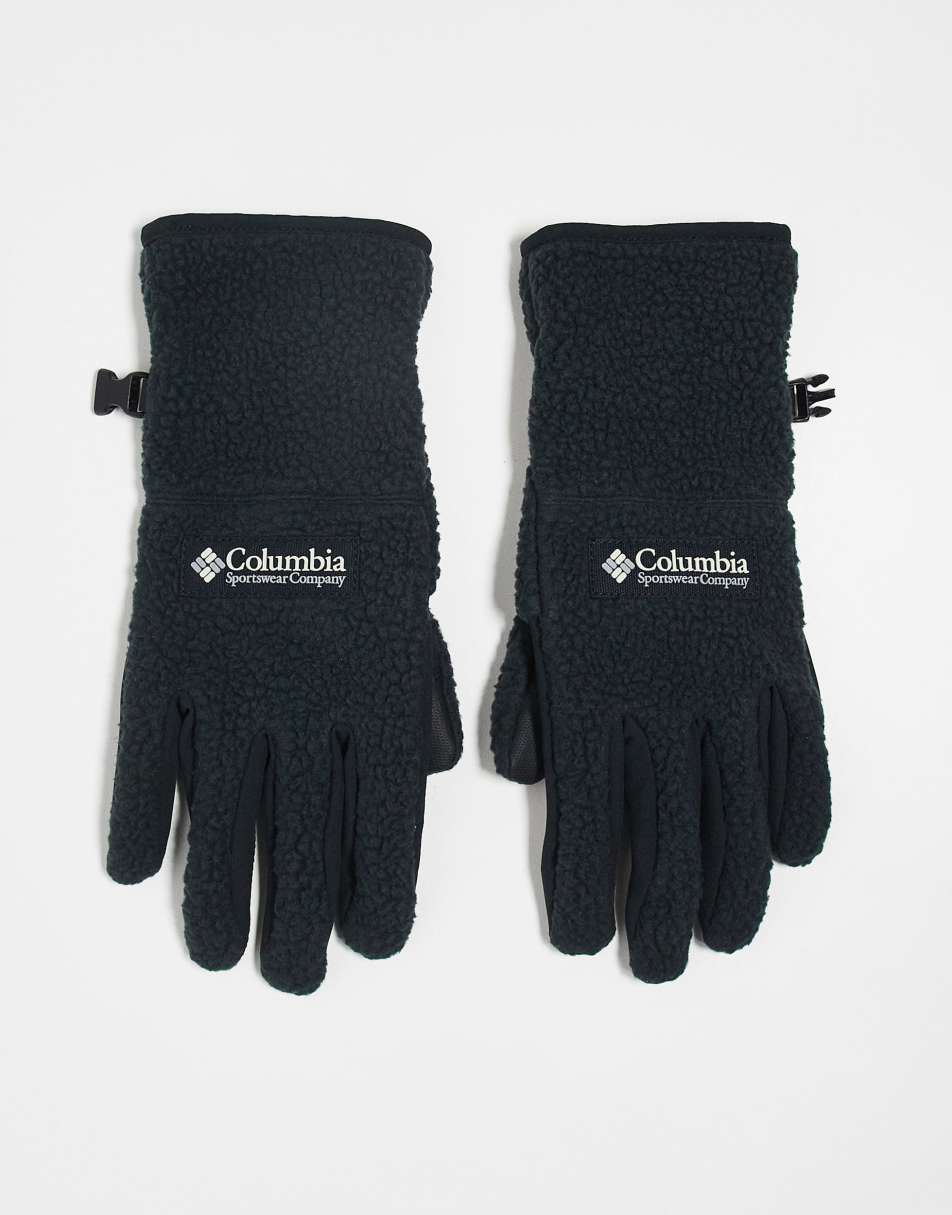 Helvetia II sherpa gloves in black