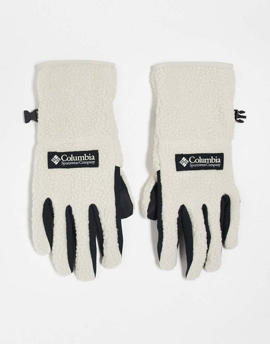 Helvetia II sherpa gloves in dark stone