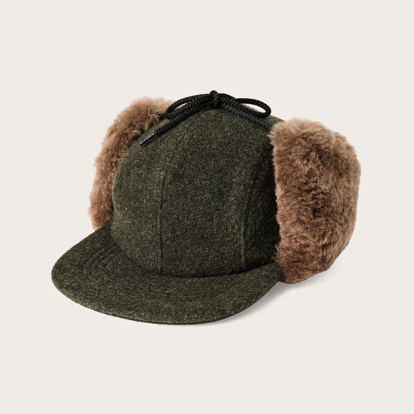 DOUBLE MACKINAW WOOL CAP