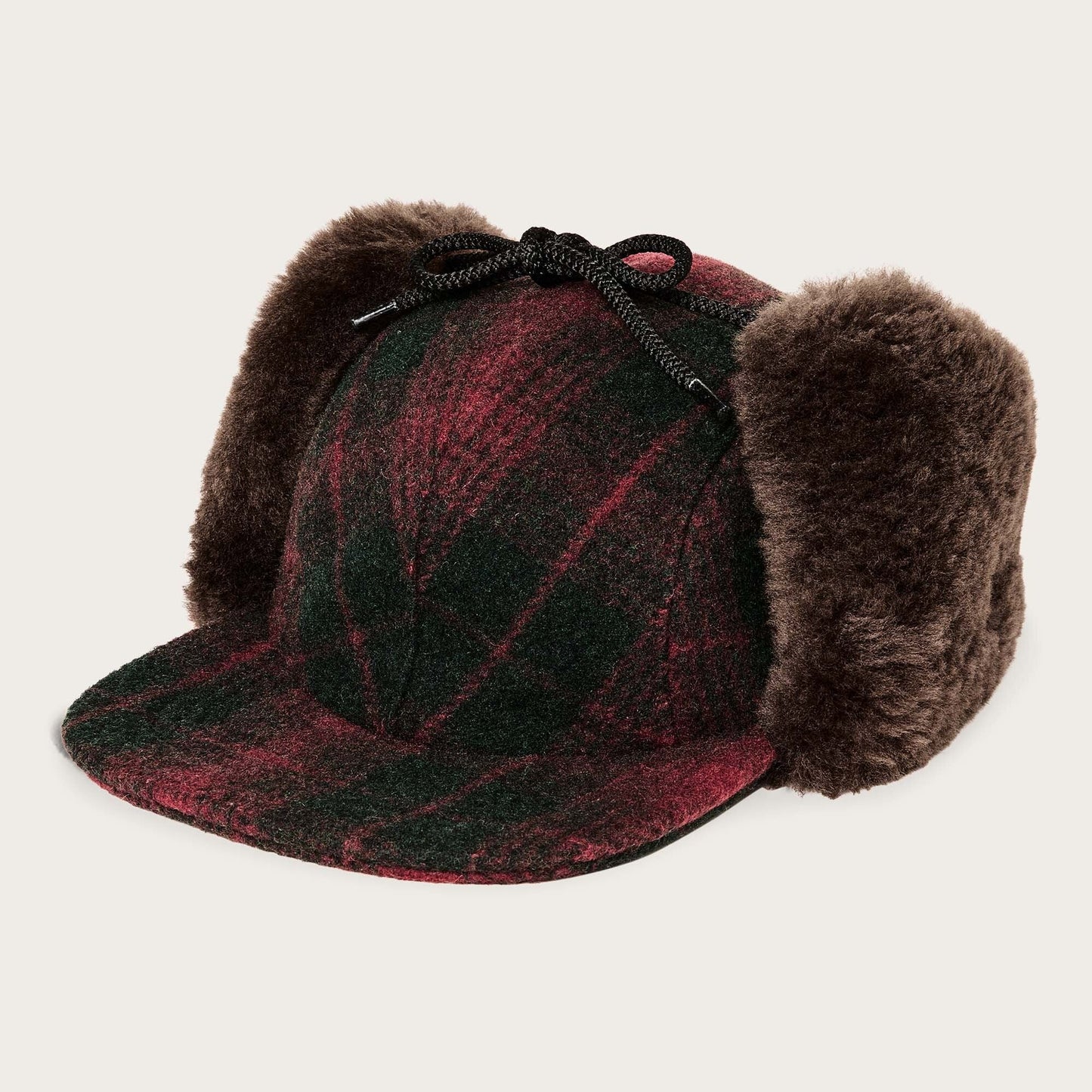 DOUBLE MACKINAW WOOL CAP