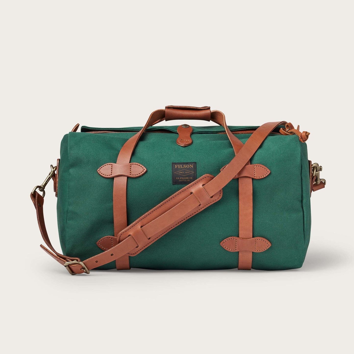 SMALL RUGGED TWILL DUFFLE BAG