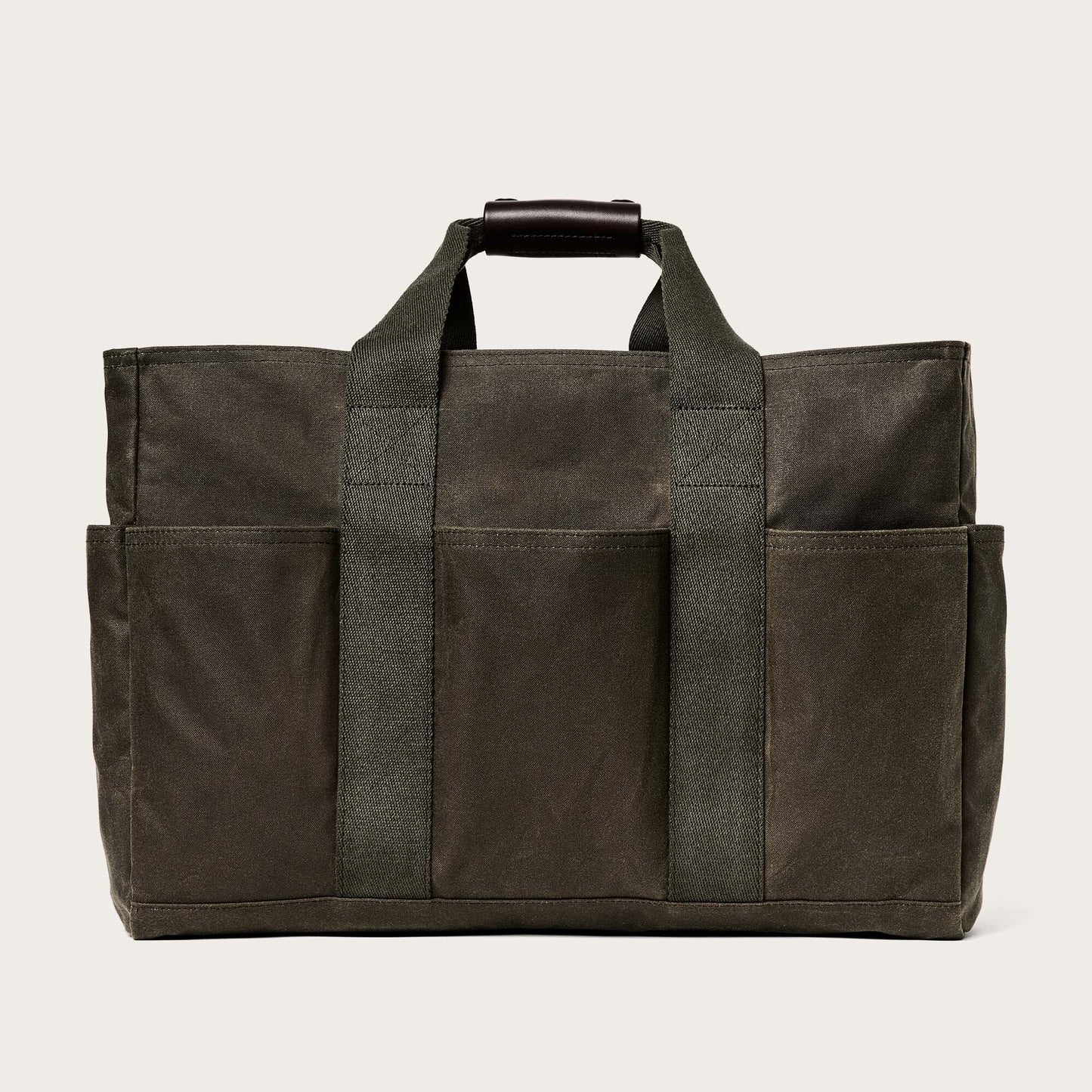 TIN CLOTH OPEN SUPPLY TOTE