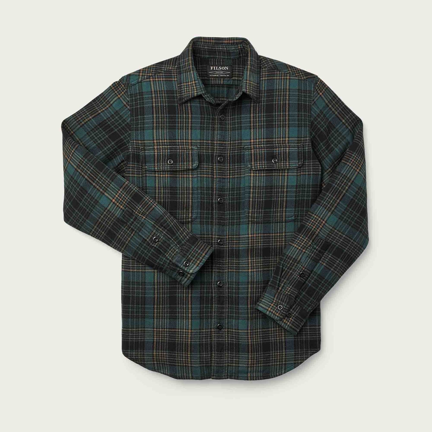 VINTAGE FLANNEL WORK SHIRT