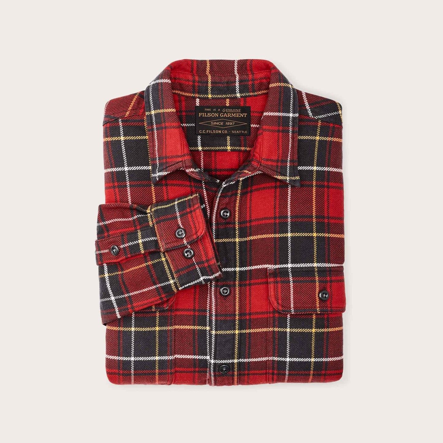 VINTAGE FLANNEL WORK SHIRT