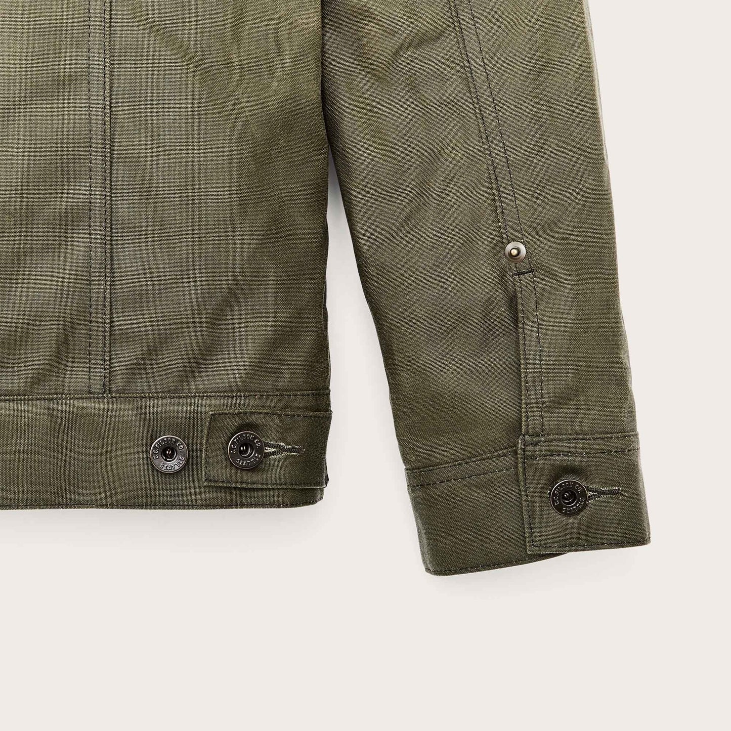 TIN CLOTH SHORT LINED CRUISER JACKET