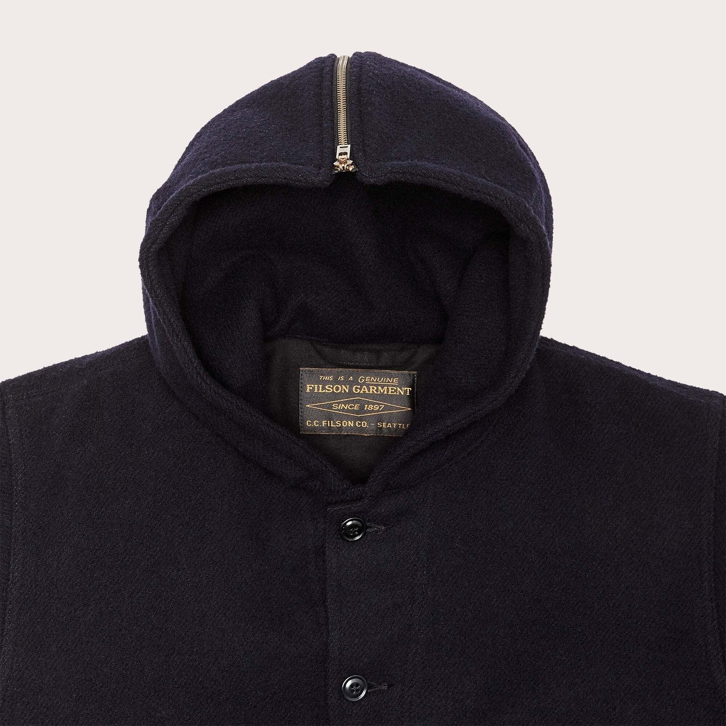 MACKINAW WOOL HOODED CRUISER JACKET