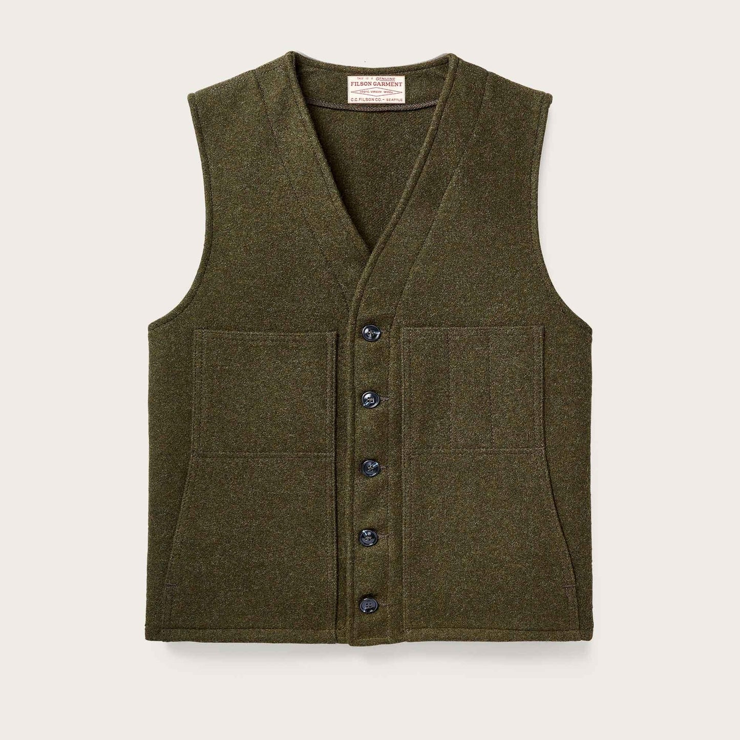 MACKINAW WOOL VEST