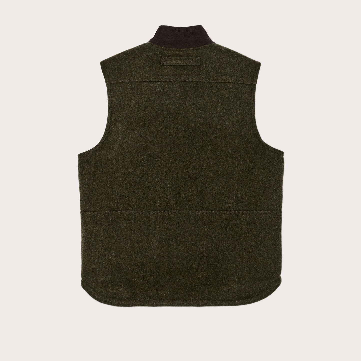 LINED MACKINAW WOOL WORK VEST