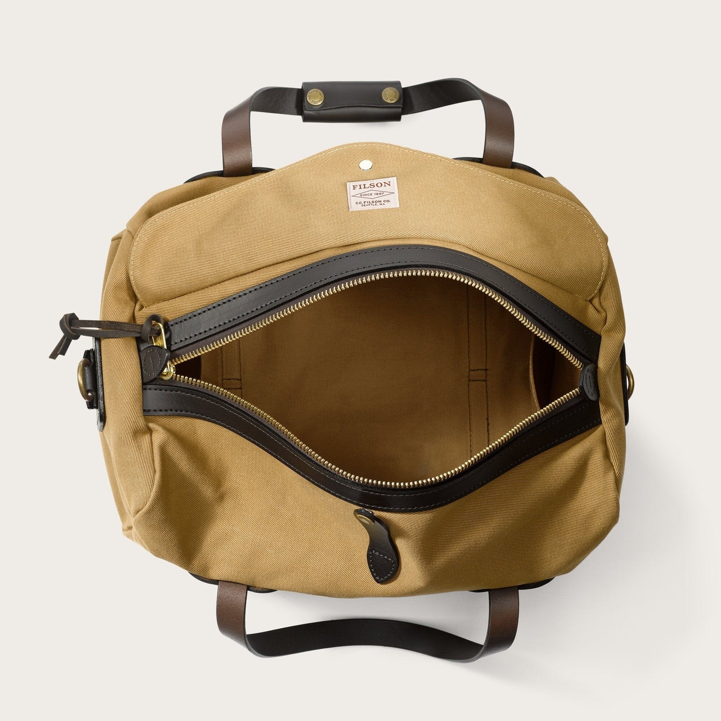 SMALL RUGGED TWILL DUFFLE