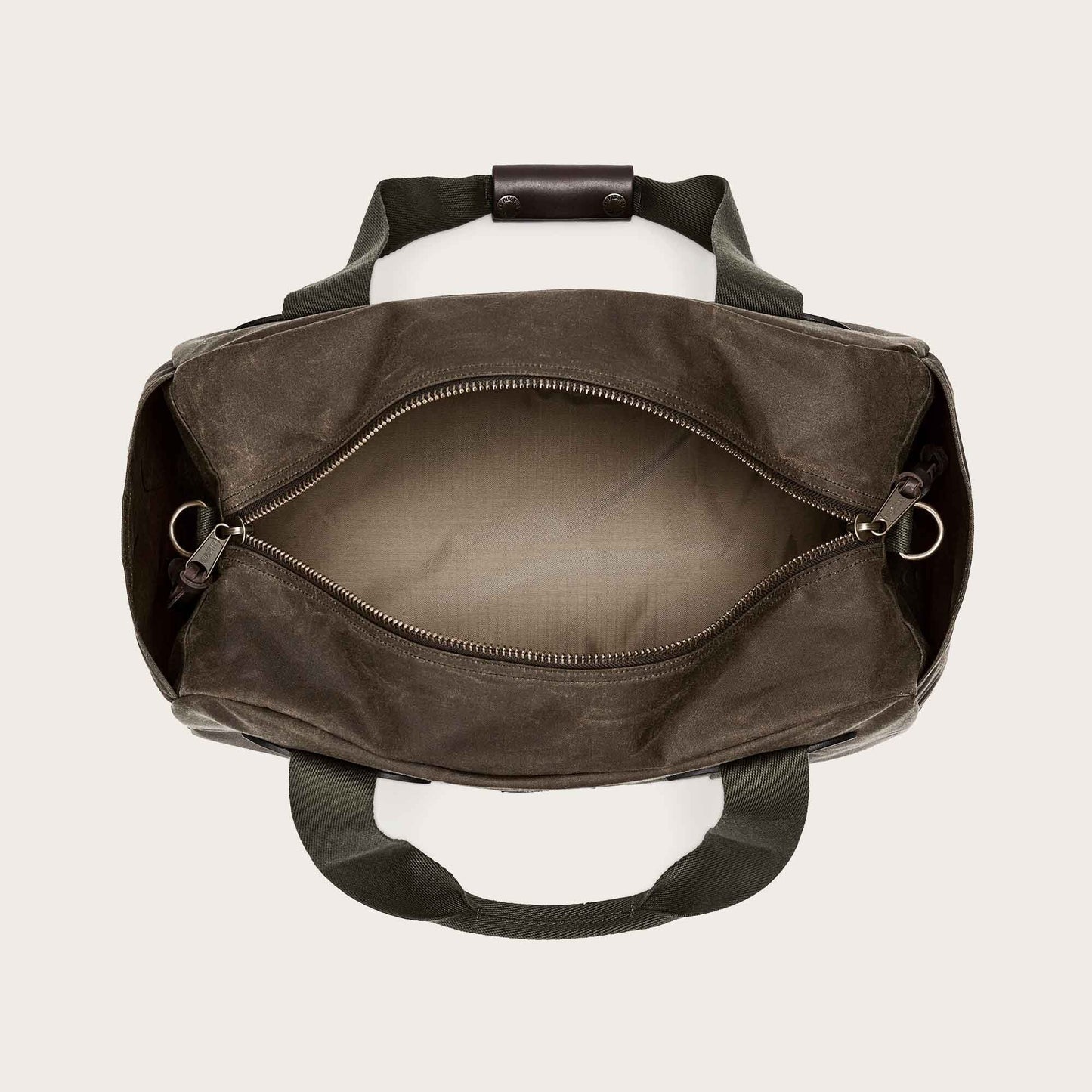 SMALL TIN CLOTH DUFFLE BAG