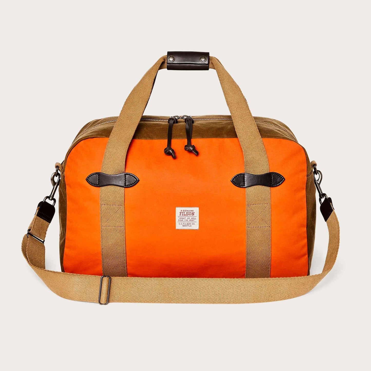 MEDIUM TIN CLOTH DUFFLE BAG