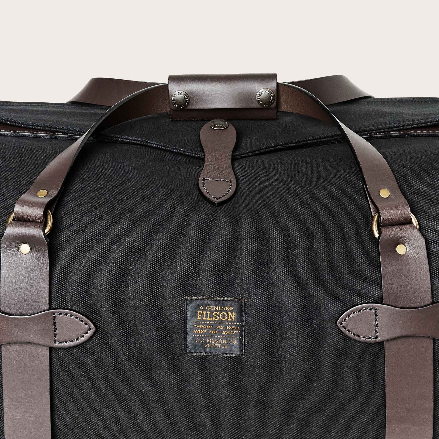 MEDIUM RUGGED TWILL DUFFLE BAG