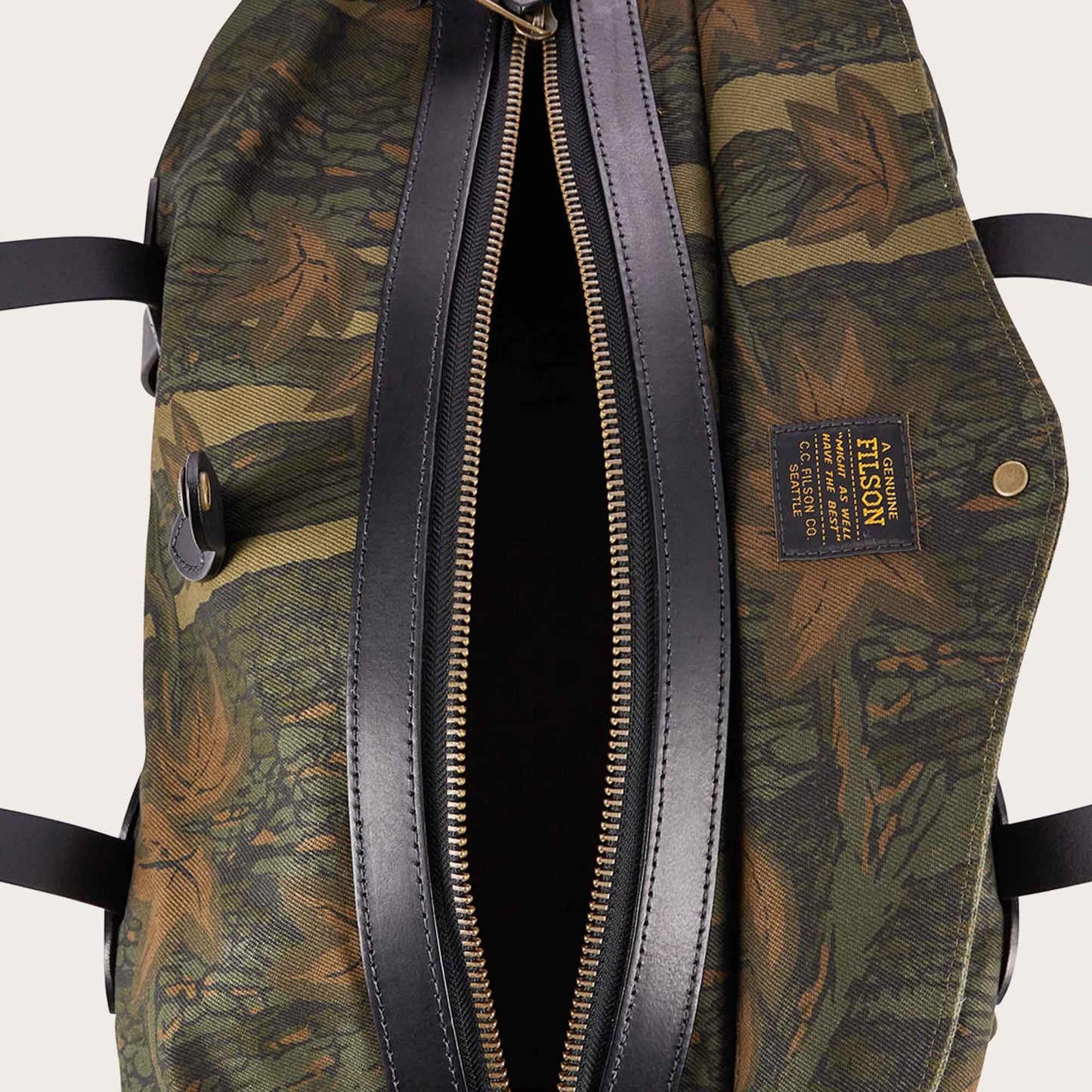 SMALL RUGGED TWILL DUFFLE