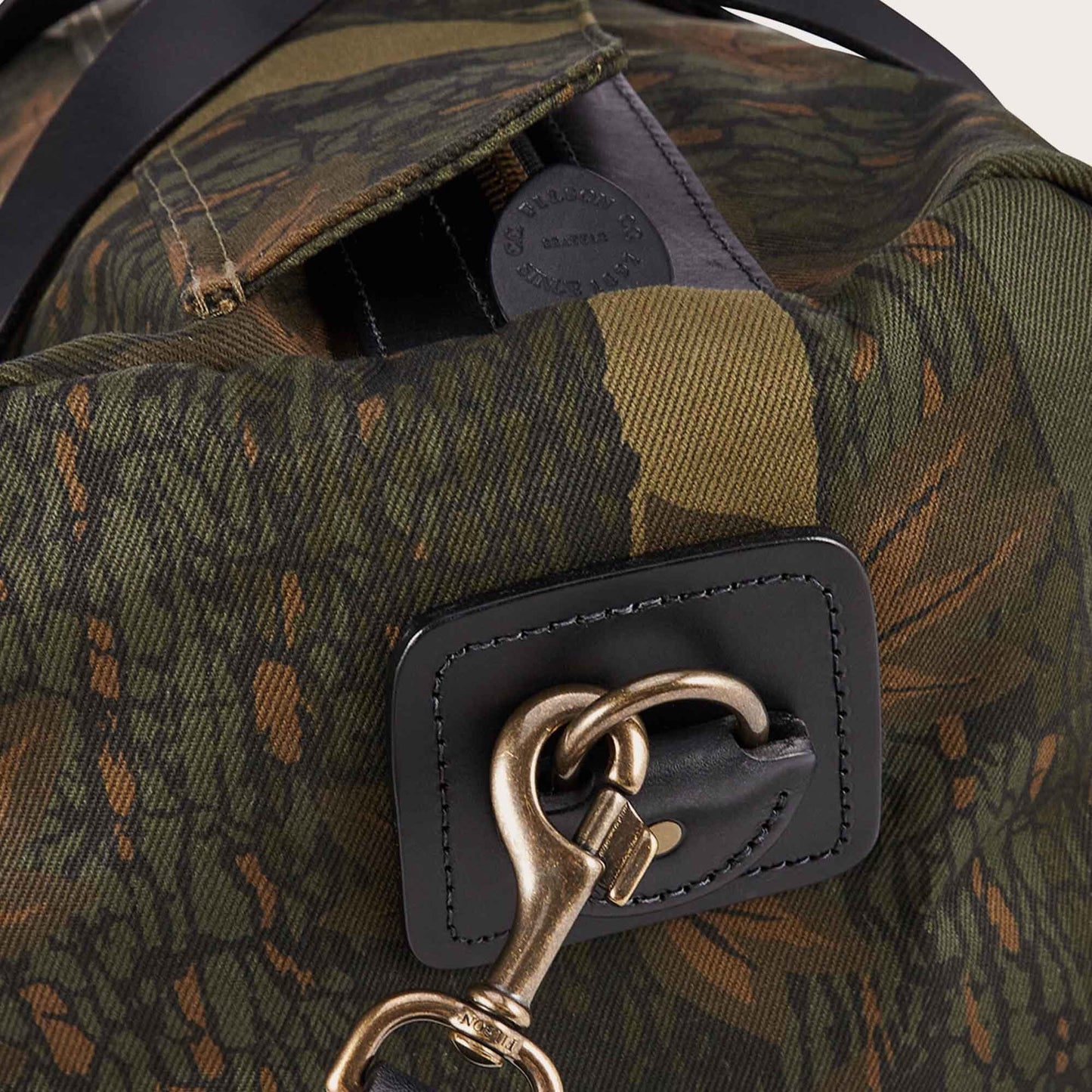 SMALL RUGGED TWILL DUFFLE