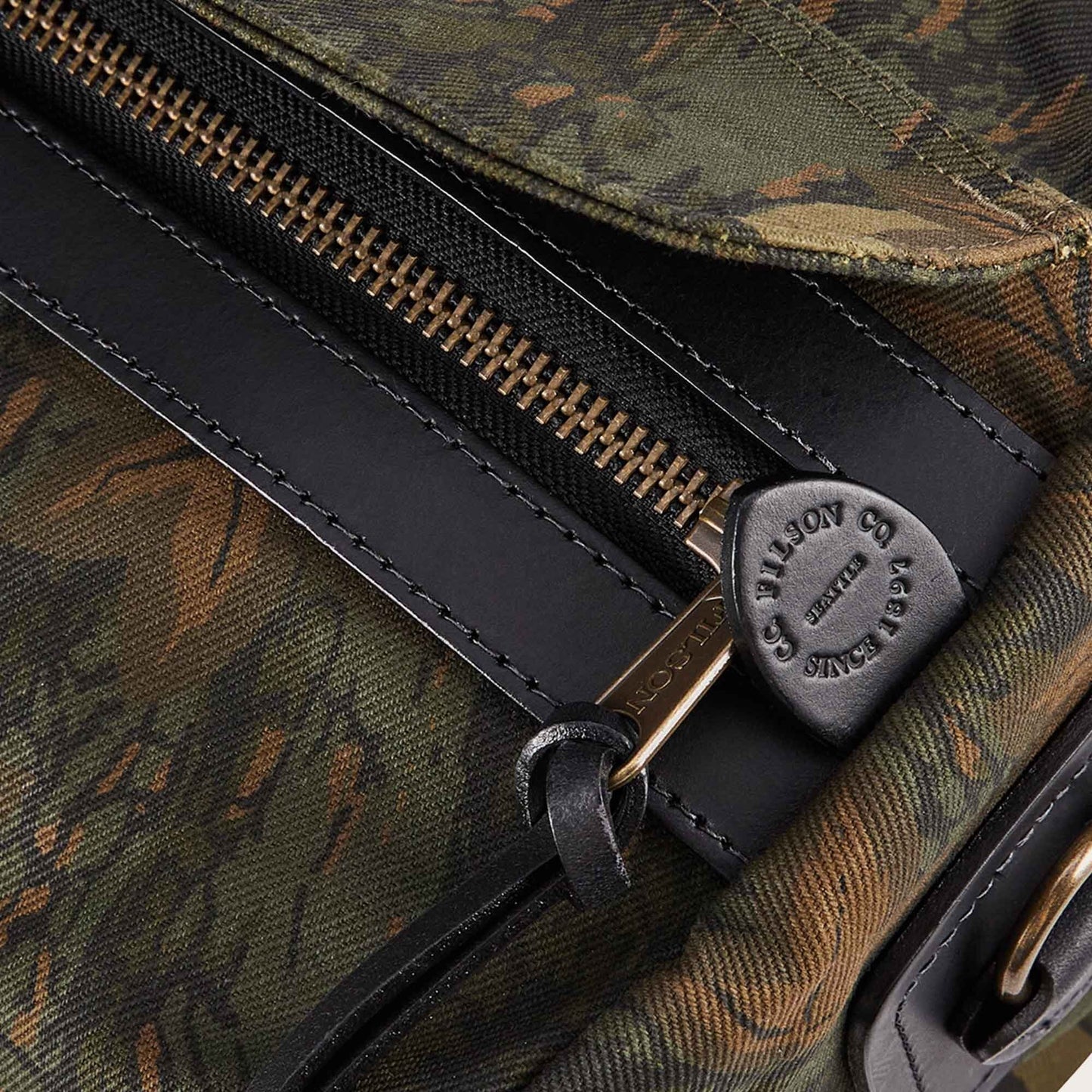 SMALL RUGGED TWILL DUFFLE