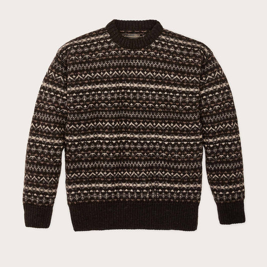 FAIRISLE CREWNECK SWEATER