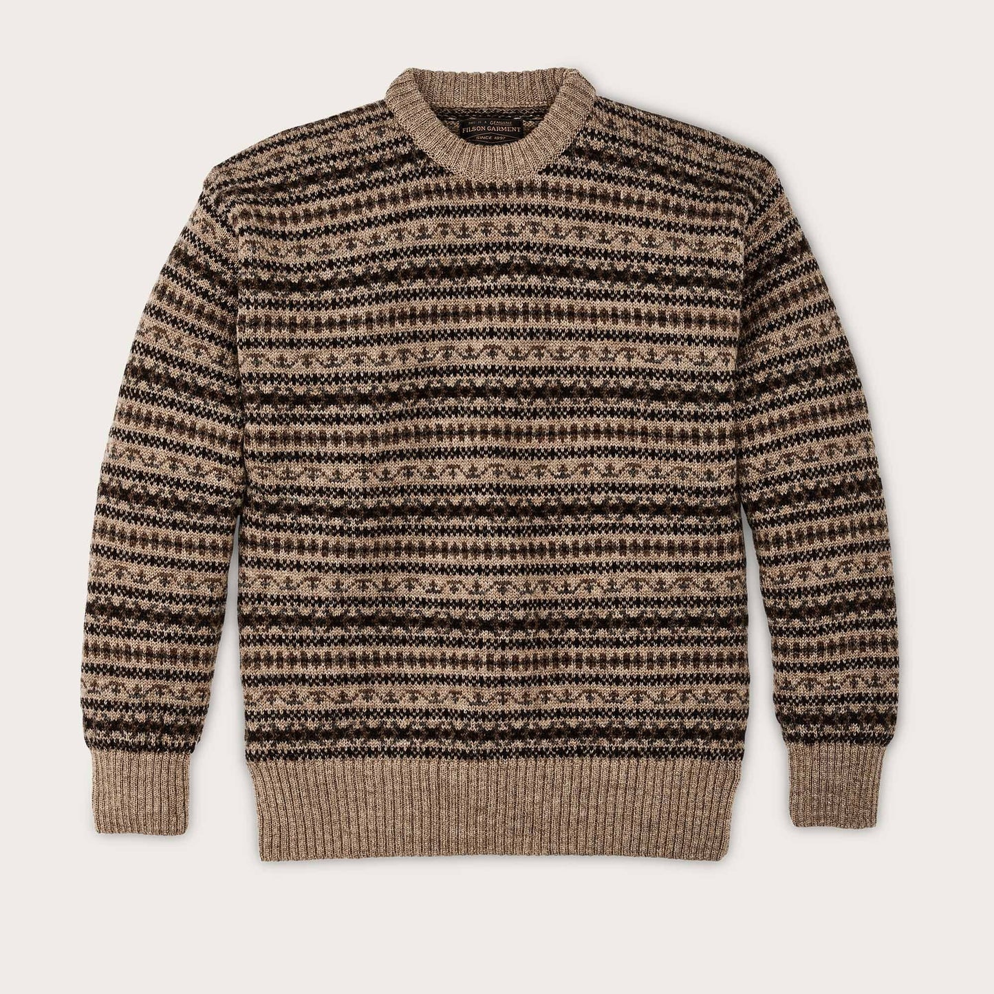 FAIRISLE CREWNECK SWEATER