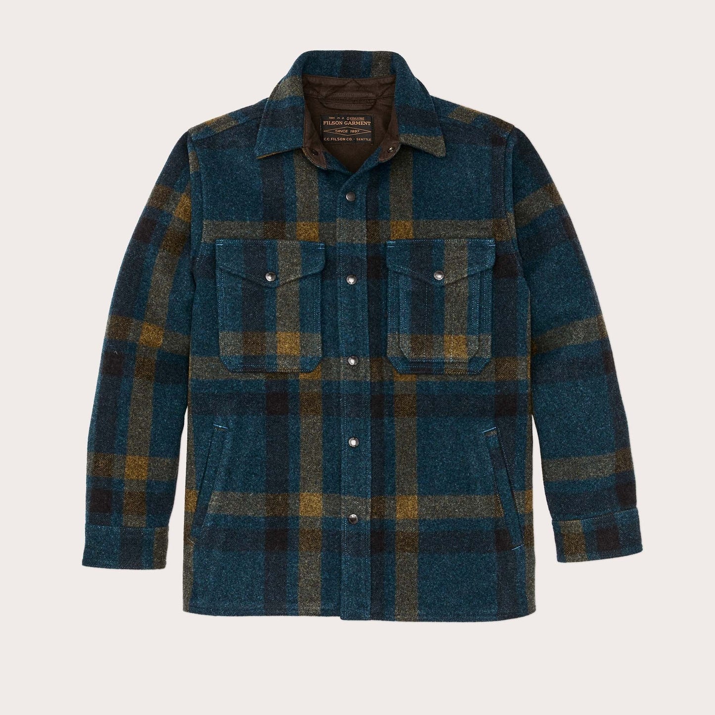 LINED MACKINAW WOOL JAC-SHIRT