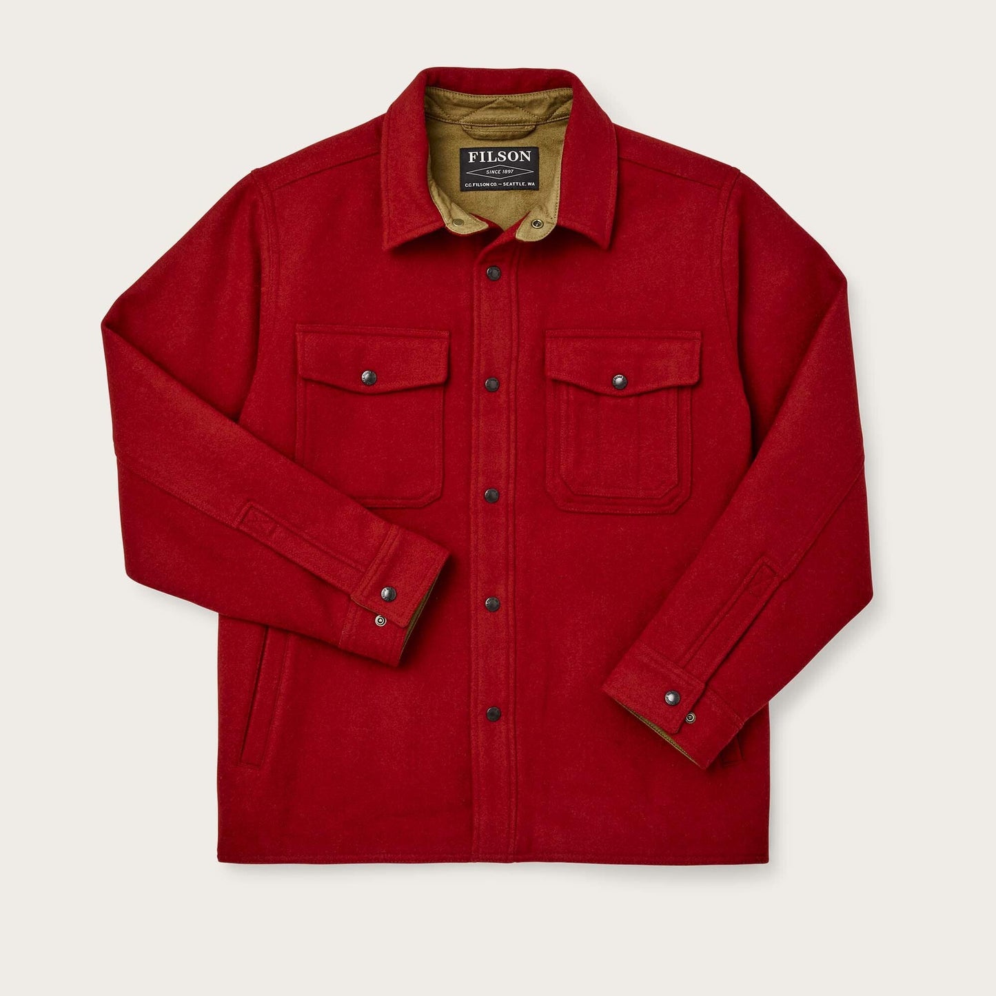 LINED MACKINAW WOOL JAC-SHIRT