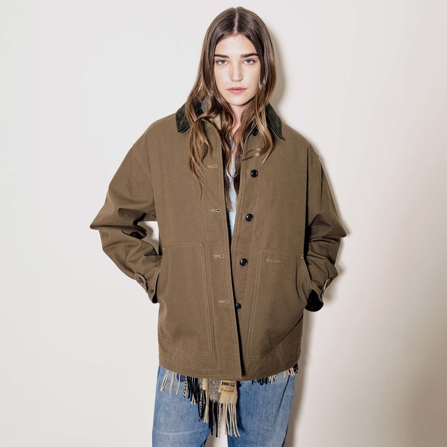 WOMEN'S DRY TIN CLOTH BARN COAT