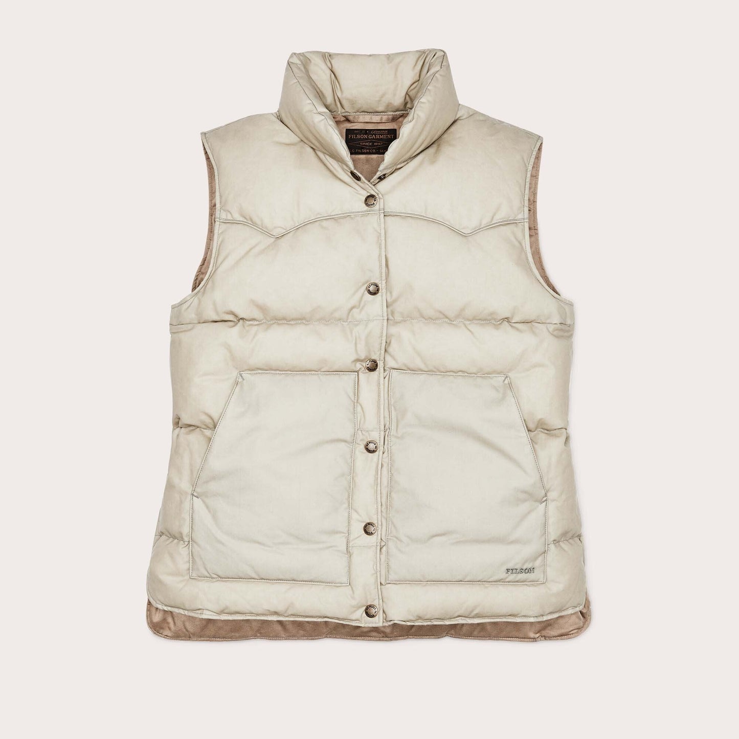 WOMEN'S WAXED DOWN VEST